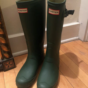 Hunter Rain Boots (Green)
